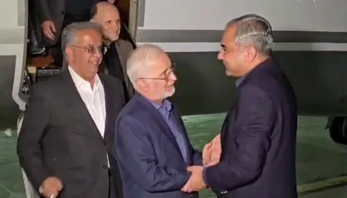 AI-generated illustration: Iranian Interior Minister Lands in Pakistan, Praises Ties