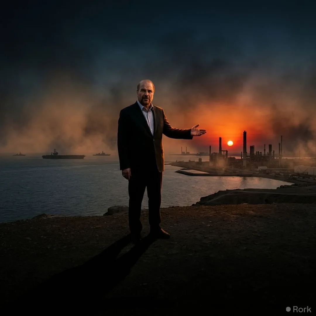 AI-generated illustration: Iran Threatens Regional Stability Without Oil Exports