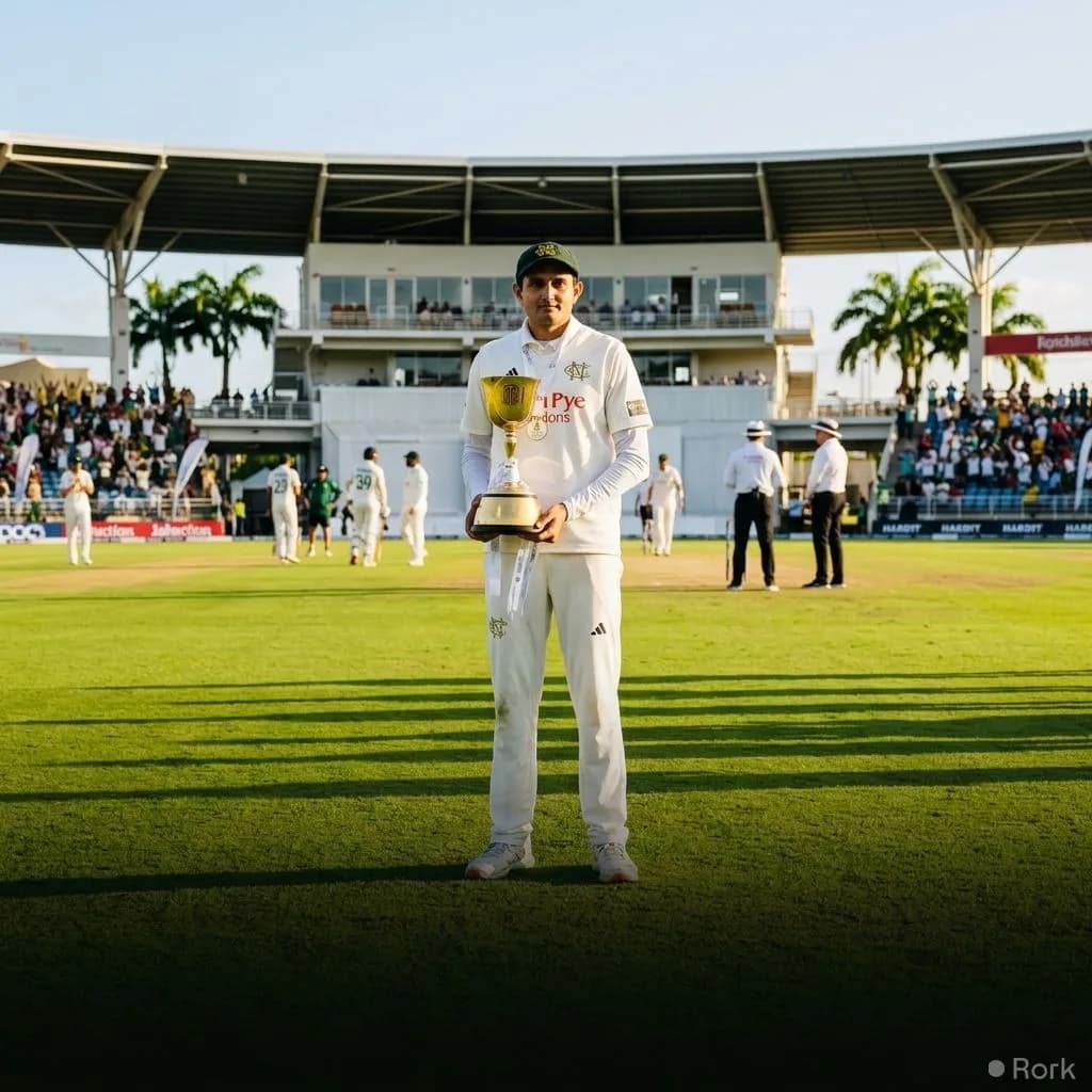 AI-generated illustration: Mohammad Abbas Breaks Record: Best Bowling Average Among Pakistan Fast Bowlers With 100 Test Wickets