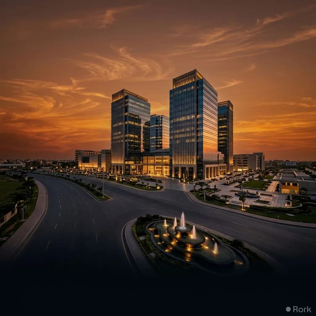 AI-generated illustration: Pakistan Shines: Giga Group Wins International Luxury Award