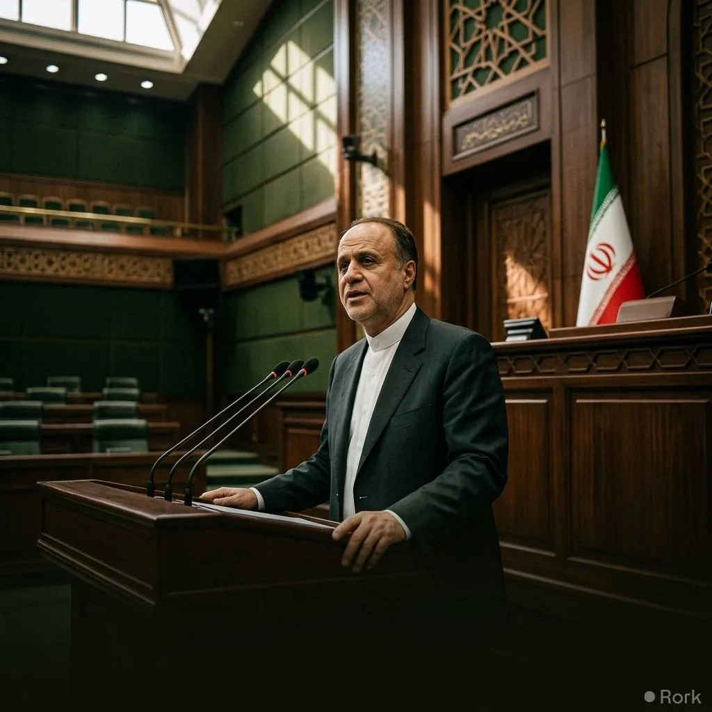 AI-generated illustration: Iran's Deputy Chief Speaker Slams US Diplomacy 'America Should Not Start Wars at Will'