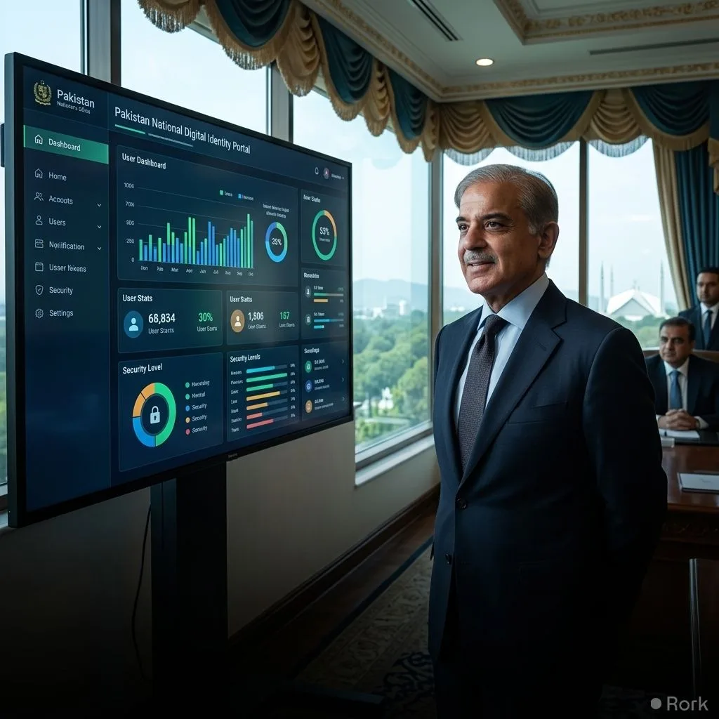 AI-generated illustration: PM Announces Single Digital Identity for Citizens' Services