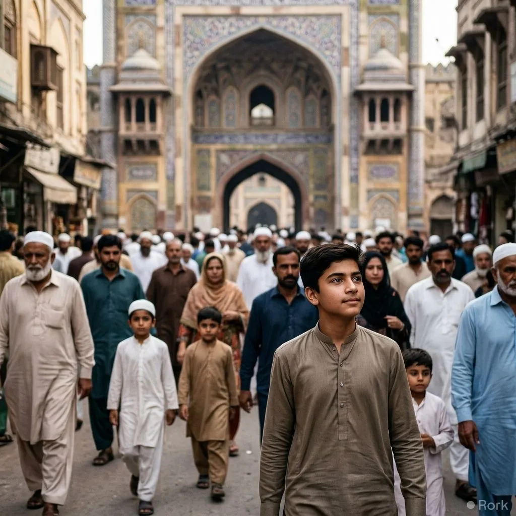 AI-generated illustration: Youth Unite to Bring Meaningful Change in Pakistan's Governance