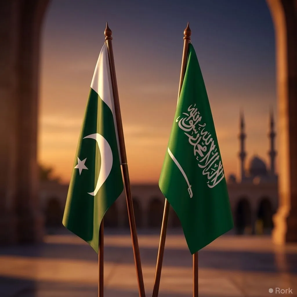 AI-generated illustration: Pakistan, Saudi Arabia Share Deep Bond