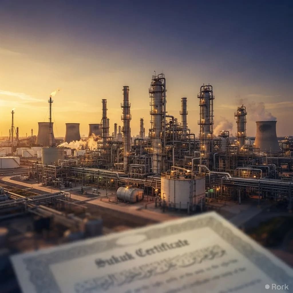 AI-generated illustration: National Refinery Raises Rs 10 Billion