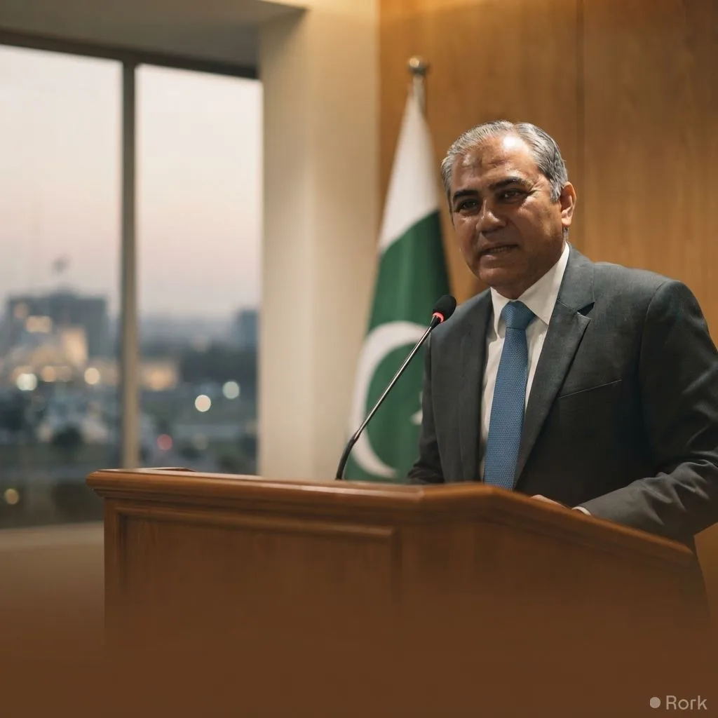 AI-generated illustration: Mohsin Naqvi: Pakistan's Governance Framework Has Collapsed