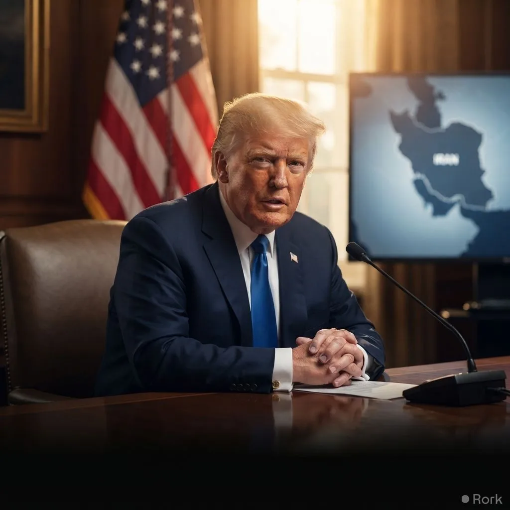 AI-generated illustration: U.S. Halts New Military Strikes on Iran to Grant Diplomatic Breathing Space