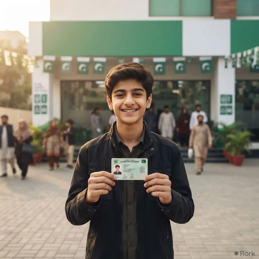 AI-generated illustration: Punjab Issues Driving Permits to 16-18 Year Olds