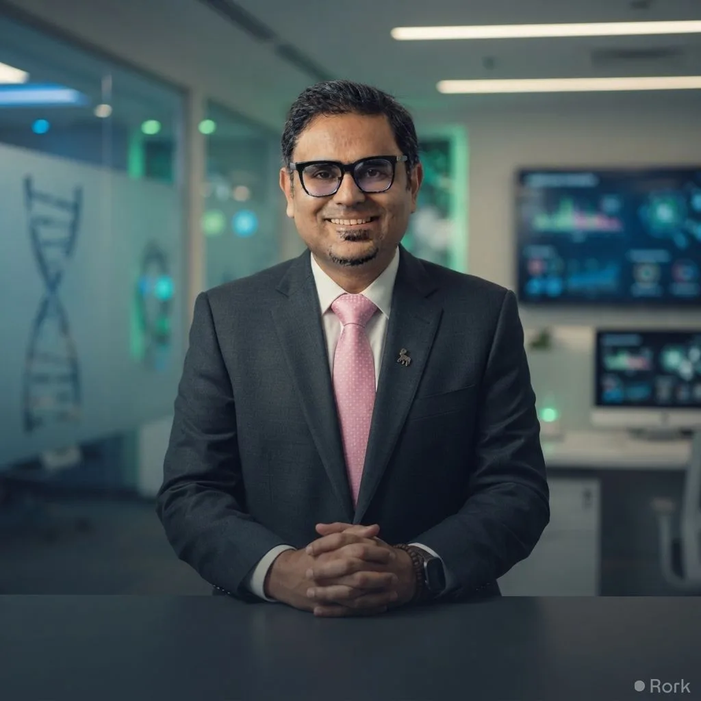 AI-generated illustration: Mehtaz Khan Leads Novo Nordisk