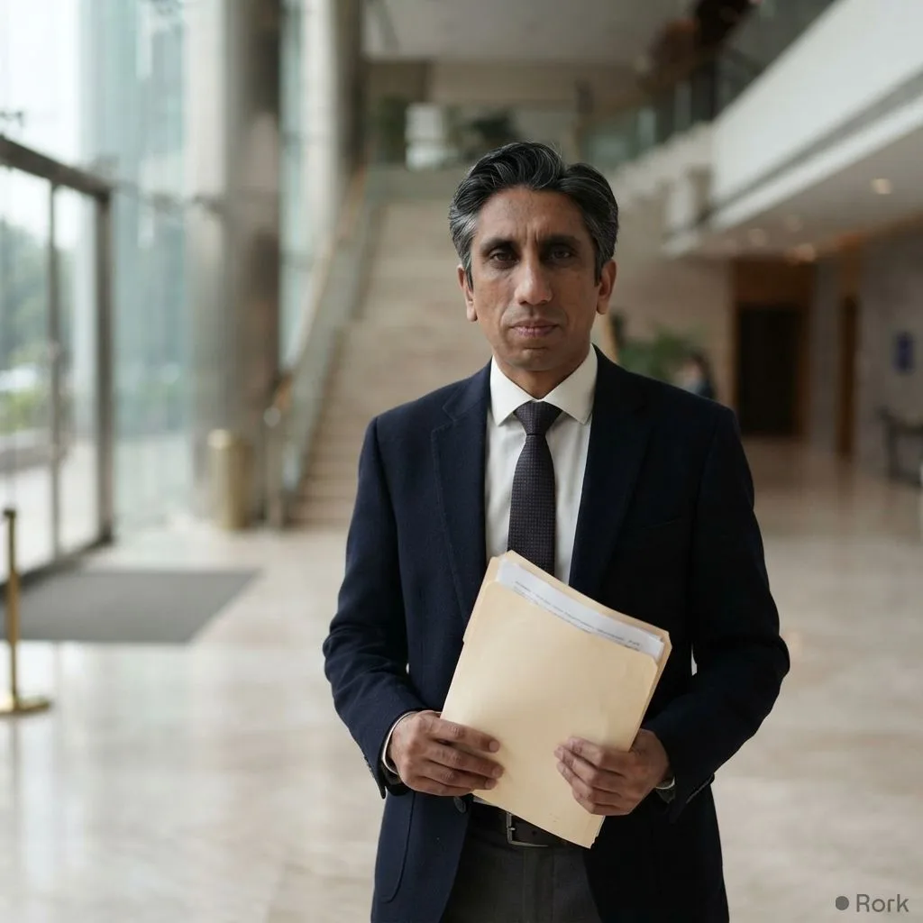 AI-generated illustration: Azaz Syed Serves Two Cybercrime Notices, to Appear Before NCII Agency Today