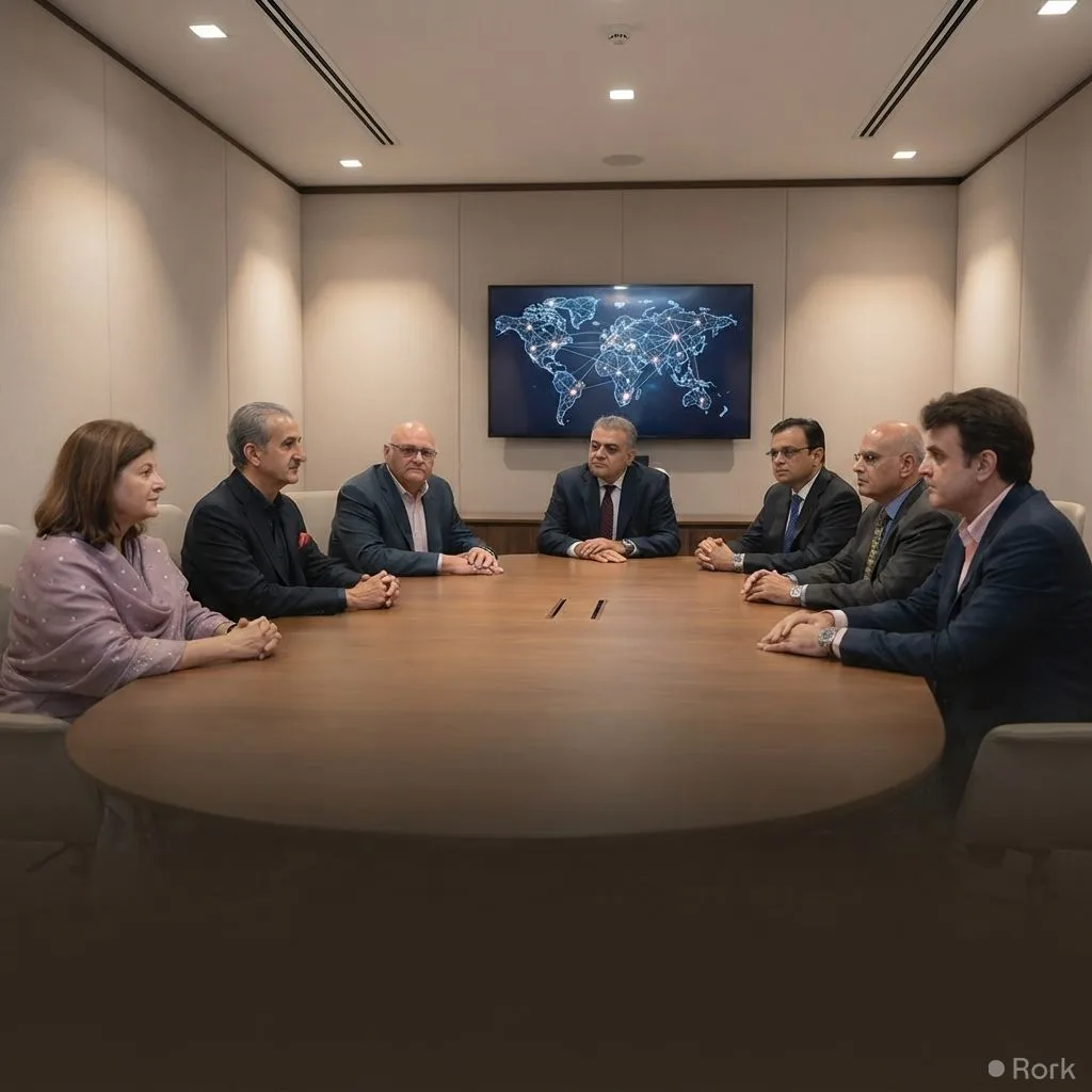 AI-generated illustration: 1LINK Names New Board at First Meeting, Signals Shift in Payments