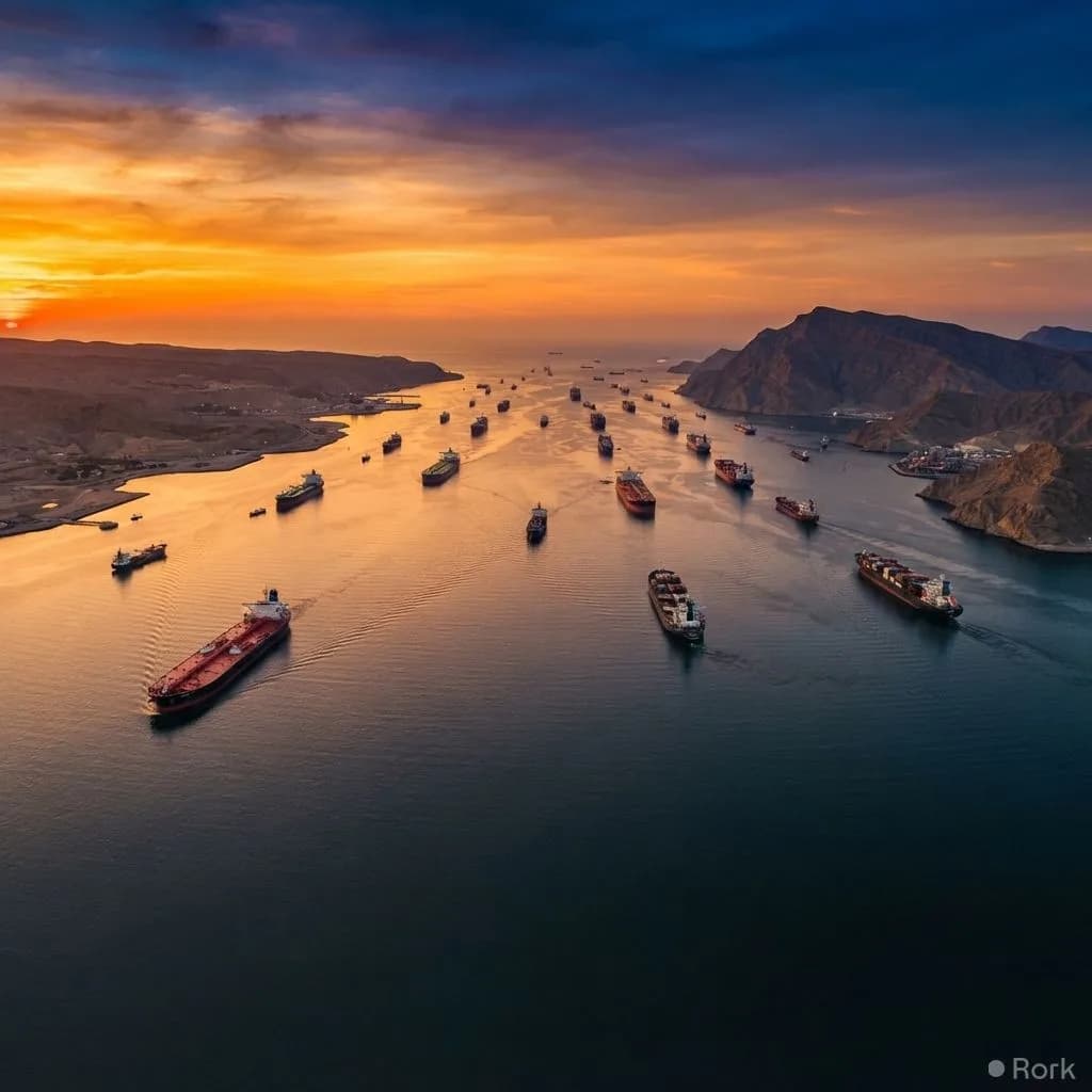 AI-generated illustration: Trump: Strait of Hormuz Could Reopen Tomorrow, Iran Diplomacy Hope