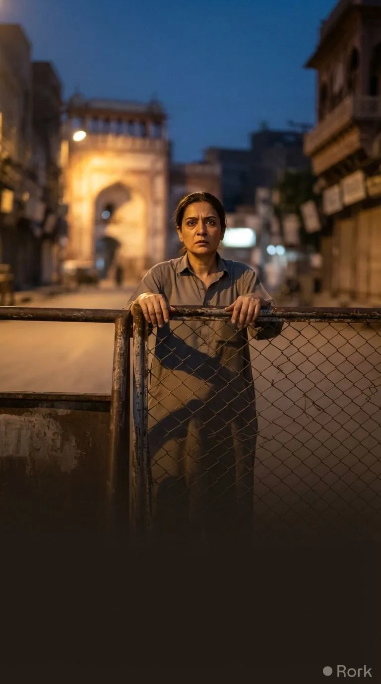 AI-generated illustration: Lahore Police Restrict Women's Movement After Sunset