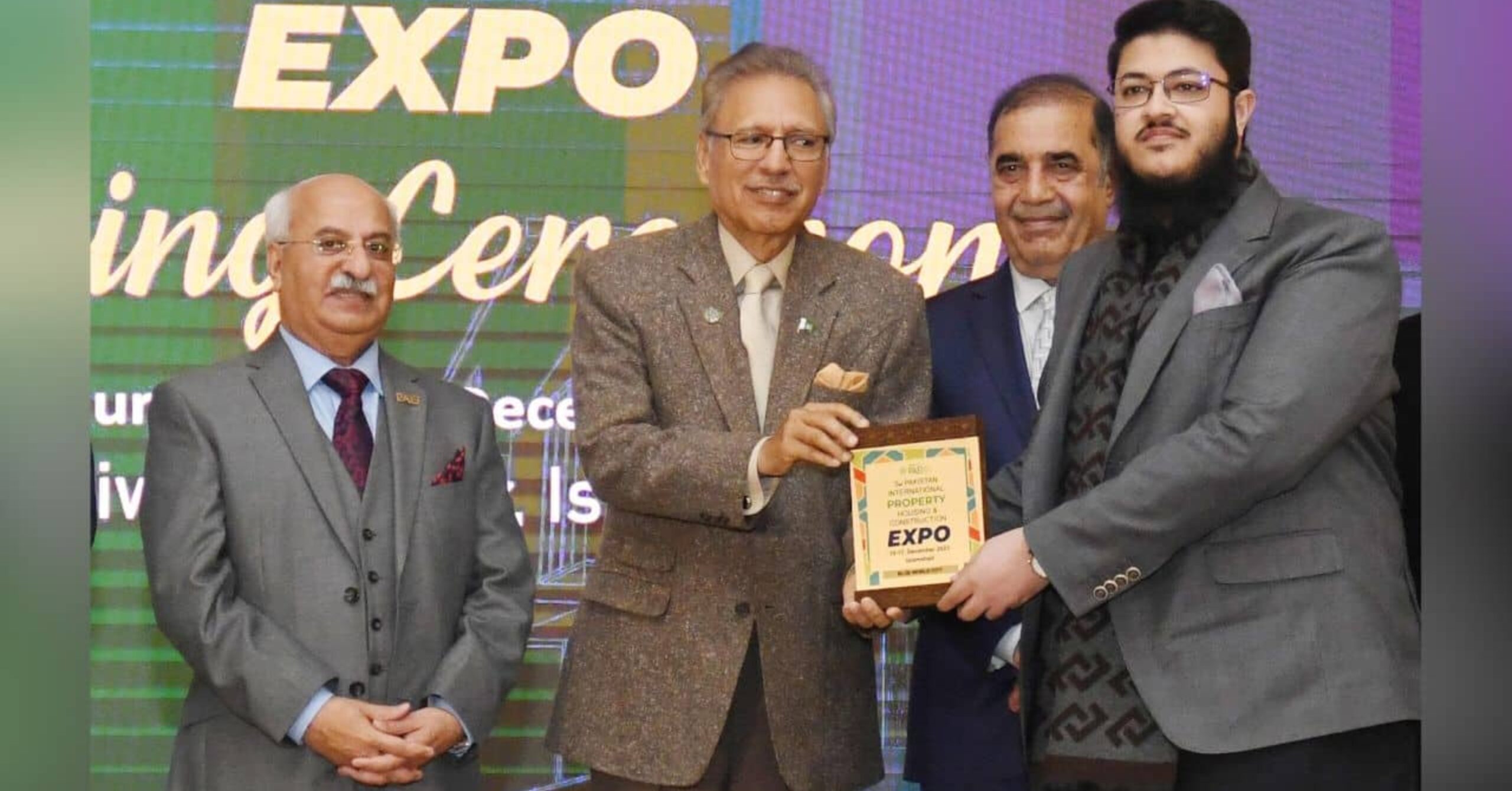 President of Pakistan Honors Mr. Hamza Aamir, Director of Blue World City, for Outstanding Contributions to Real Estate